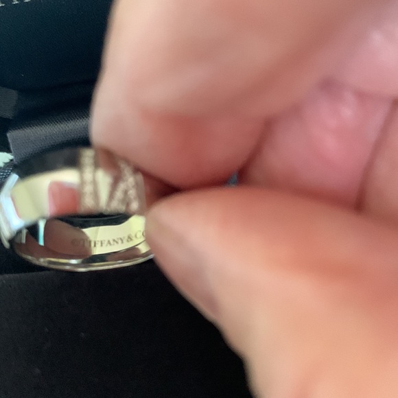 Tiffany Atlas white gold and diamond ring 18k - Picture 6 of 7